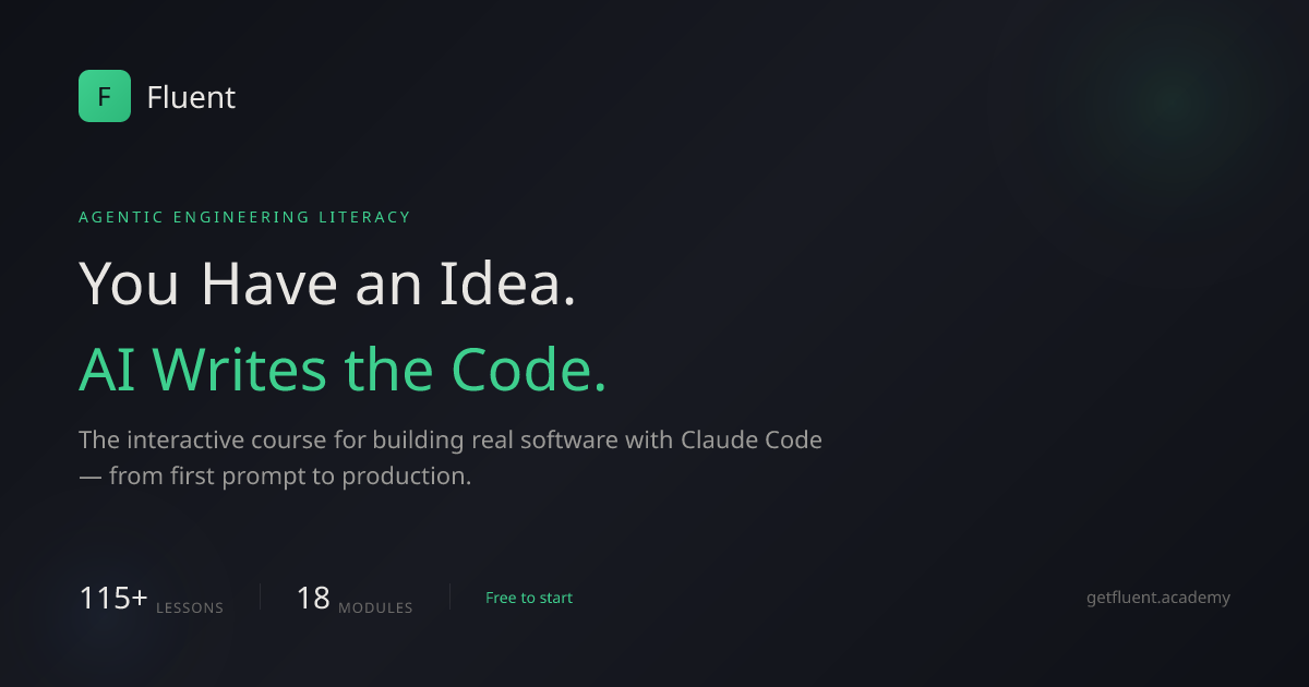 Build Your First App This Week — No Coding Needed | Fluent